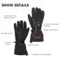 Preview: Savior Women's Frozen heated finger glove SW08 - black